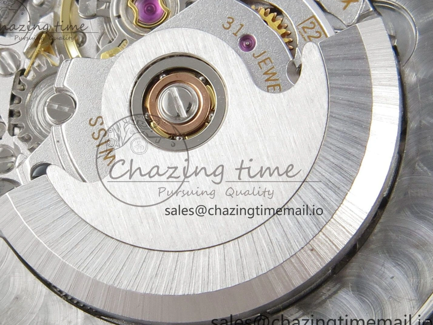 MiroTime 1226 DateJust 31 278274 THBF 1:1 Best Edition 904L Steel RG Roman Dial Diamonds Bezel on SS Jubilee Bracelet HZ Cal. Modern 37